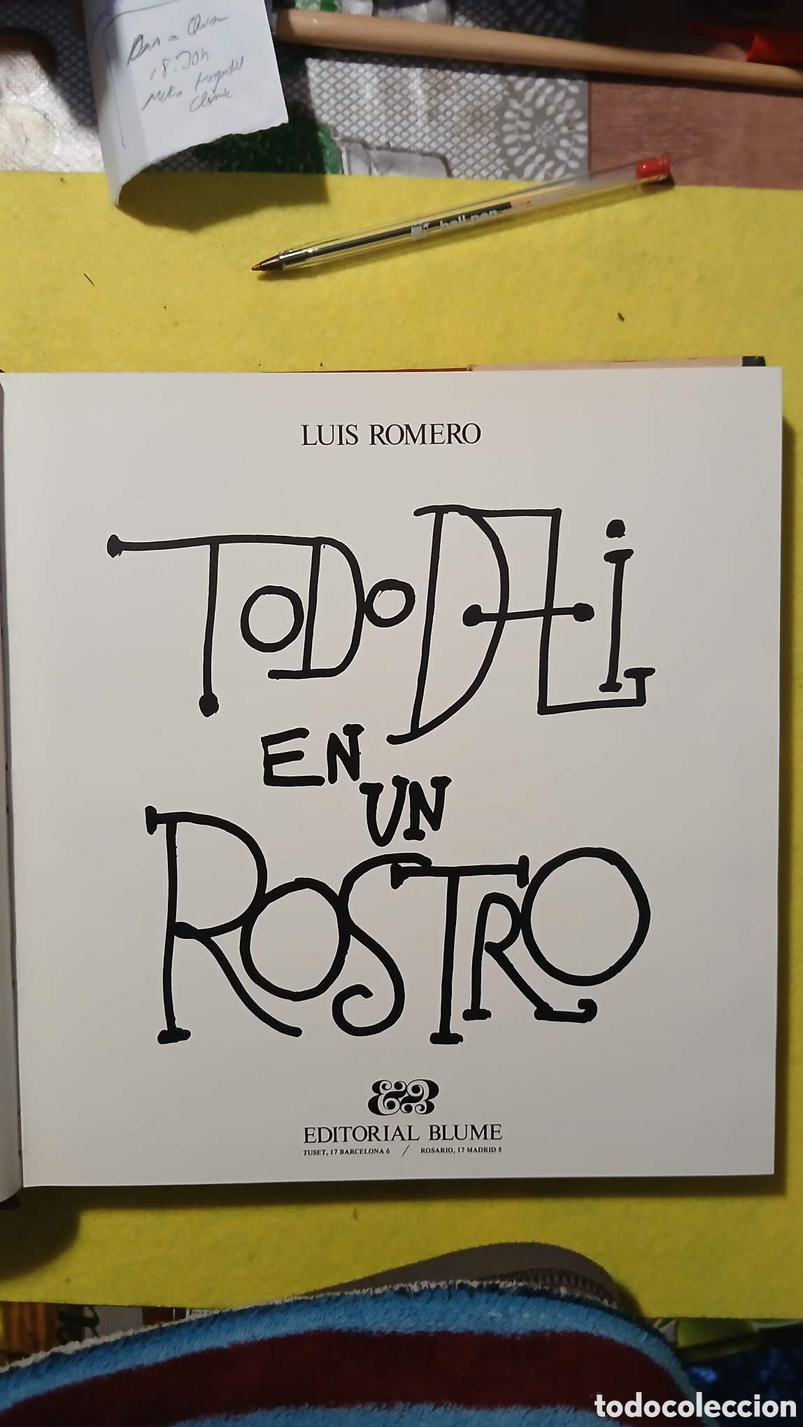 Libros: Todo Dali en un rostro, Luis Romero - Foto 4