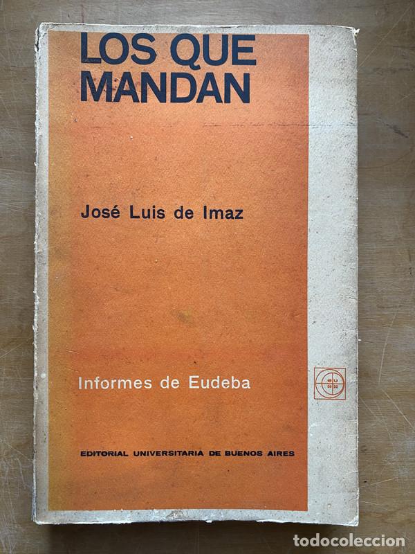 B&uuml;cher: Los que mandan - De Imaz Jose Luis