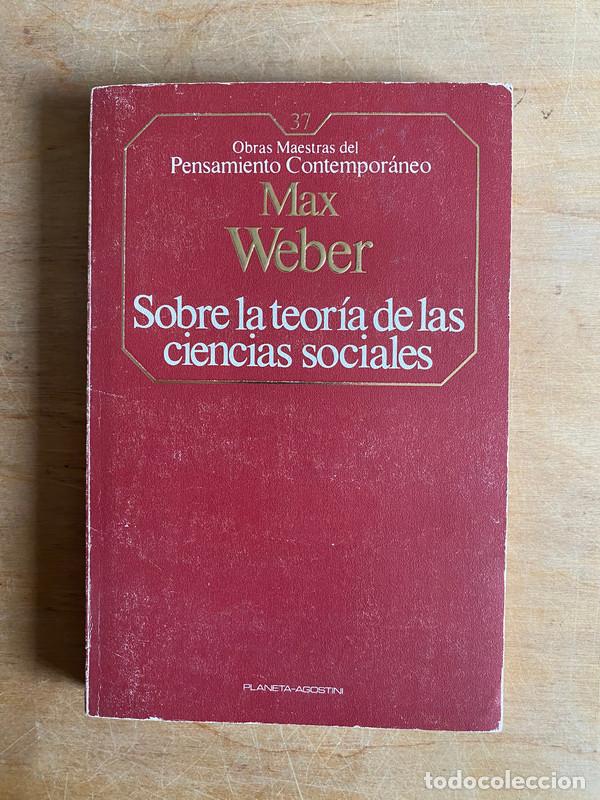 Libros: Sobre la teoria de las Ciencias Sociales - Weber Max - Foto 1