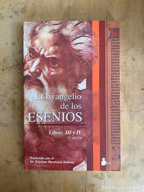 books: el evangelio de los esenios. Libros III y IV - Bordeaux Szekely Edmond (traduccion)