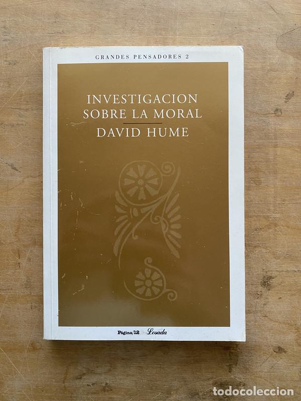 books: Investigacion sobre la moral - Hume David