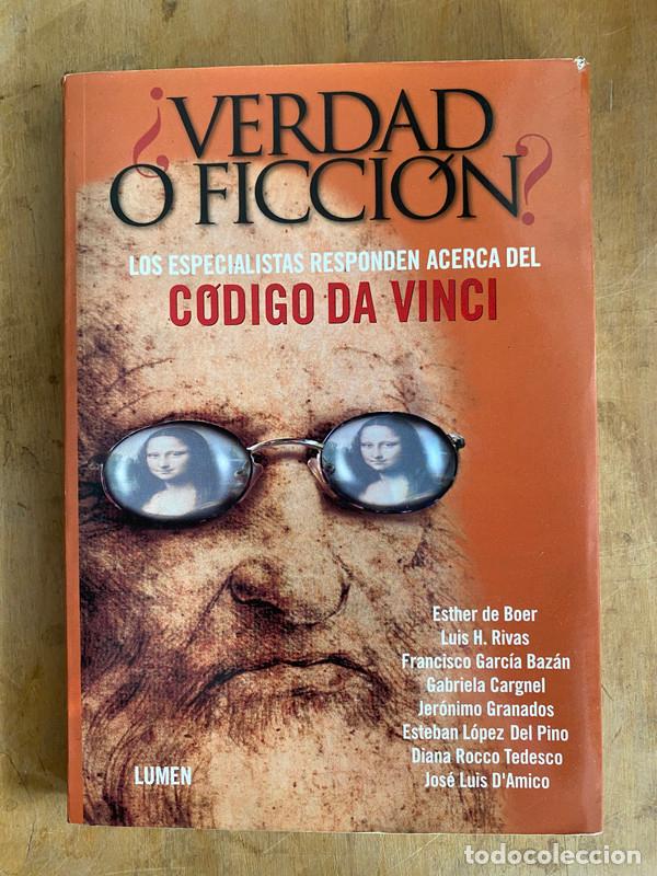 Livros em segunda m&atilde;o: &iquest;Verdad o ficcion? Los especialistas responden acerca del codigo Da Vinci - De Boer Esther; Rivas Lu