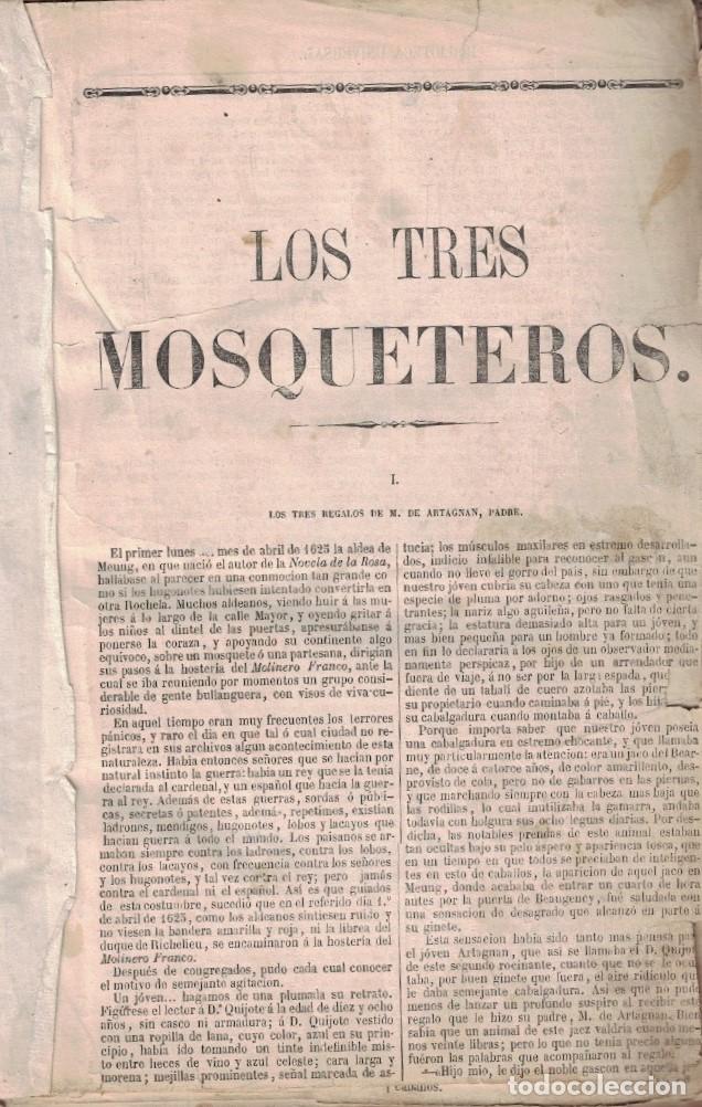 Libros: LOS TRES MOSQUETEROS. - Dumas. Alejandro, - Foto 1