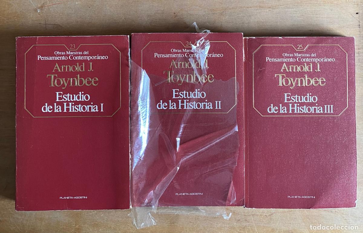 books: Estudio de la historia (I II y III) - Toynbee Arnold. J