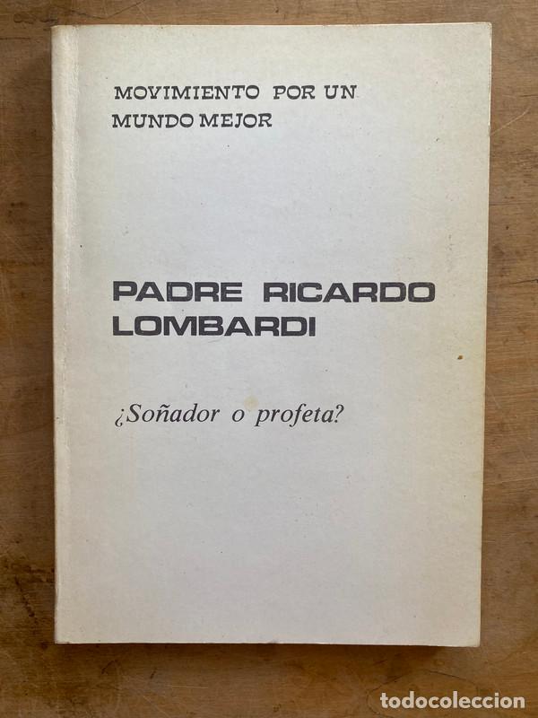 books: Padre Ricardo Lombardi. &iquest;So&ntilde;ador o profeta?