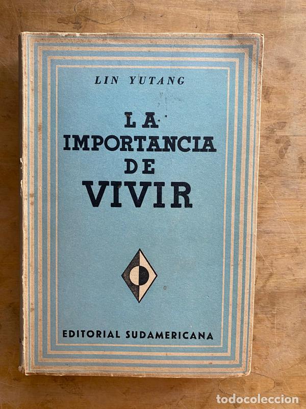 Libros: La importancia de vivir - Yutang Lin - Foto 1