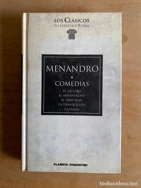 B&uuml;cher: Comedias. el escudo; el misantropo; el arbitraje; La trasquilada; La samia - Meandro