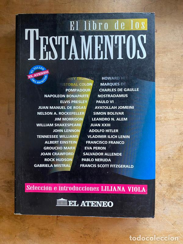 Libros: el libro de los testamentos - Viola Liliana (Seleccion e introducciones) - Foto 1