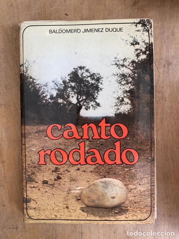 Libros: Canto rodado - Baldomero Jimenez Duque - Foto 1