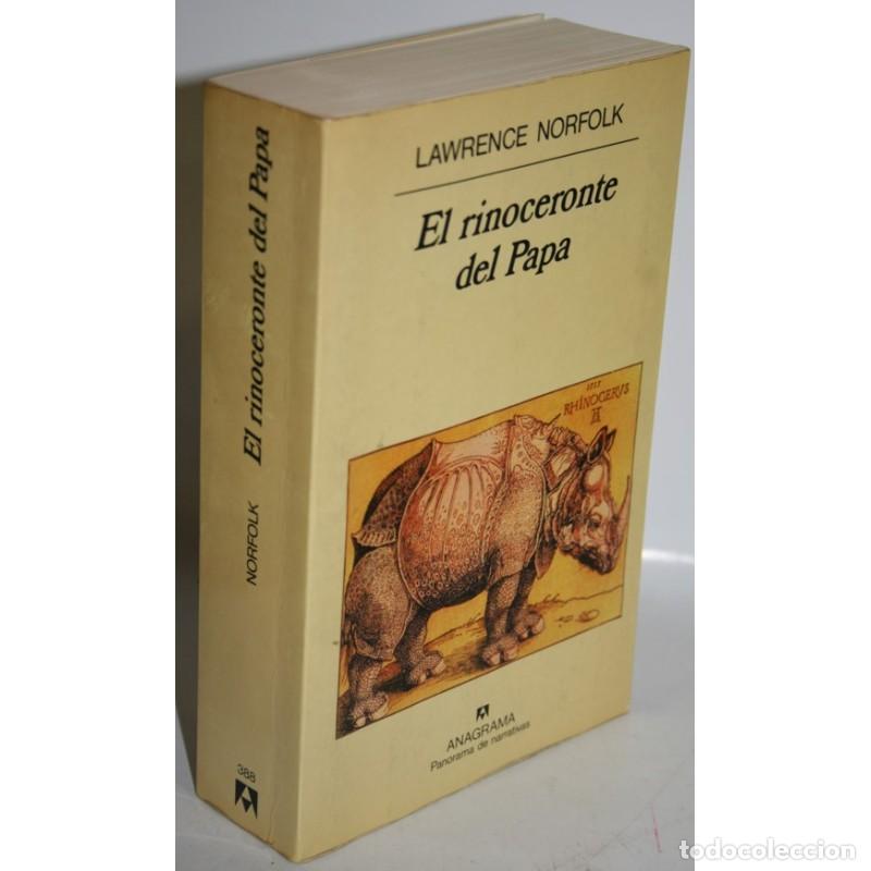 Libros: EL RINOCERONTE DEL PAPA - NORFOLK, Lawrence - Foto 1