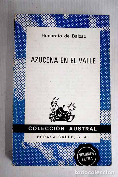 Libros: Azucena en el valle: Balzac, Honor&eacute; de.- Balzac, Honor&eacute; de - Foto 1