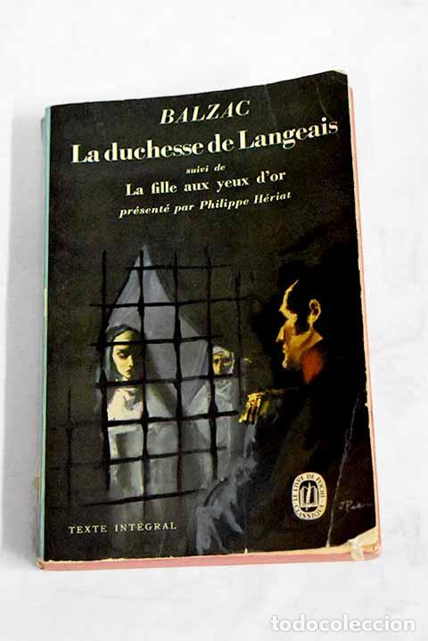 Libros: La duchesse de Langeais.- Balzac, Honore de - Foto 1