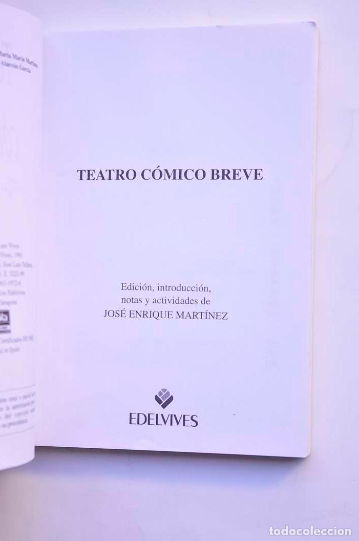 Libros: Teatro c&oacute;mico breve - AUTORES VARIOS - Foto 2