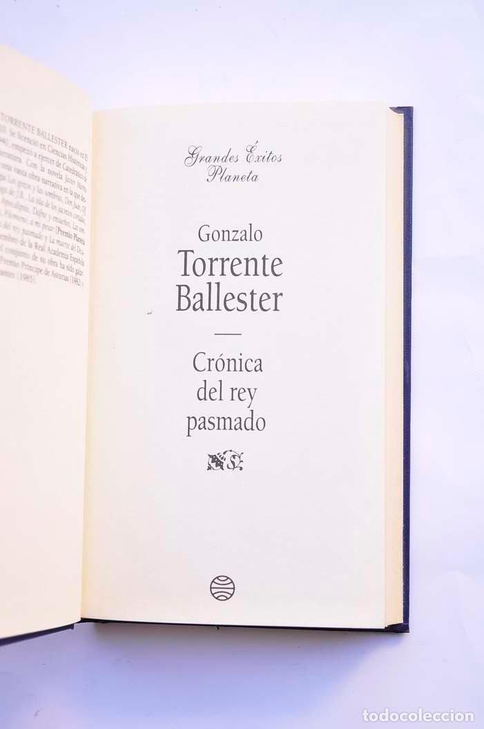 Libros: Cr&oacute;nica del rey pasmado - TORRENTE BALLESTER, Gonzalo - Foto 2
