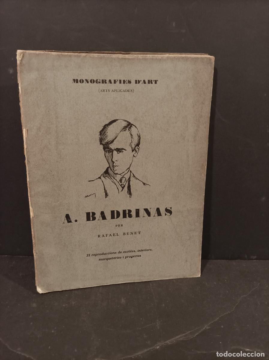 Libros: BENET, Rafael.- - Antoni Badrinas. - Foto 1