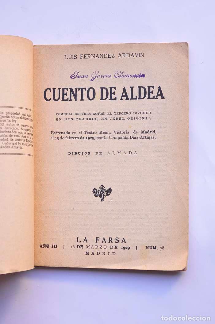 Libros: Cuento de aldea - FERN&Aacute;NDEZ ARDAVIN, Luis - Foto 2