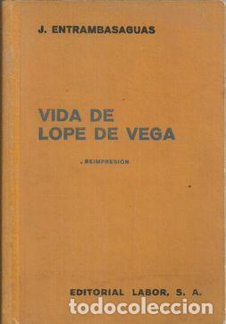 Libros: VIDA DE LOPE DE VEGA - ENTRAMBASAGUAS, J. - Foto 1