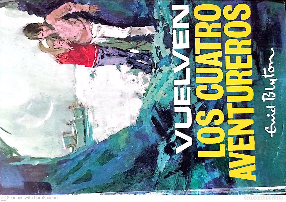 Libros: Vuelven Los cuatro aventureros - Enid Blyton - Foto 1