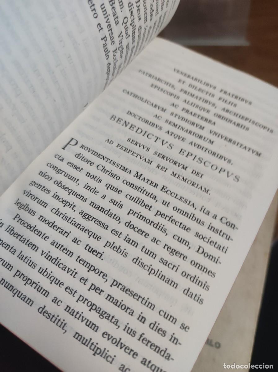 Libros: Codex Iuris Canonici (C&oacute;digo de Derecho Can&oacute;nico) Benedicto XV / P&iacute;o X - Foto 3