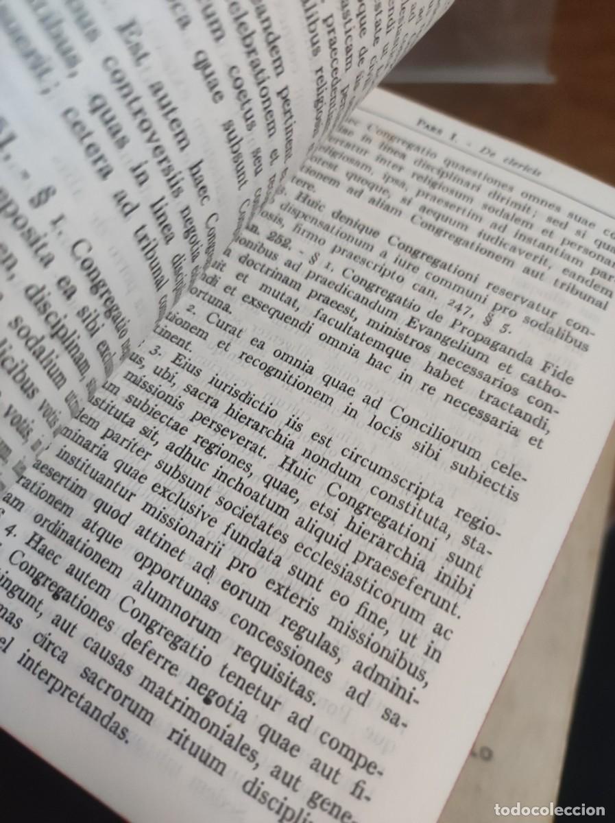 Libros: Codex Iuris Canonici (C&oacute;digo de Derecho Can&oacute;nico) Benedicto XV / P&iacute;o X - Foto 4