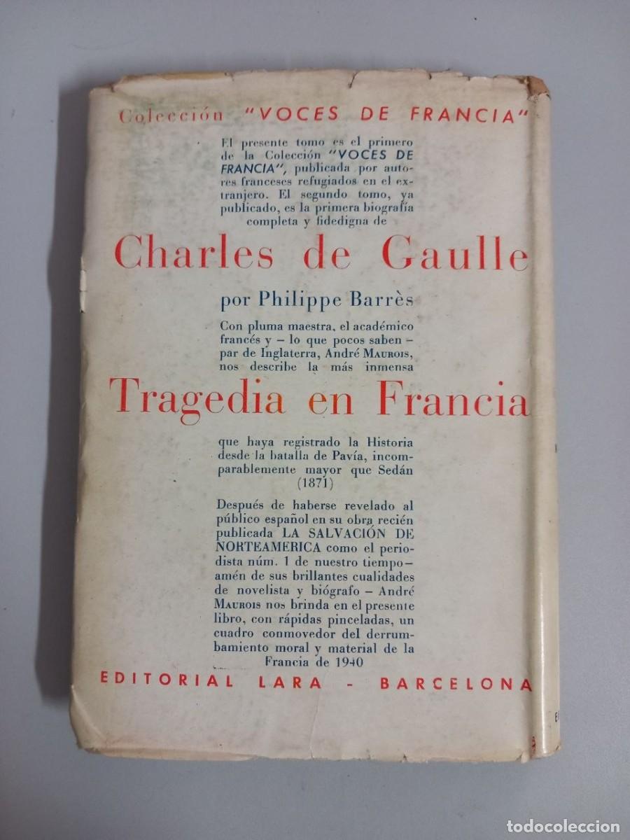 Libros: Tragedia en Francia - MAUROIS, Andr&eacute; - Foto 2