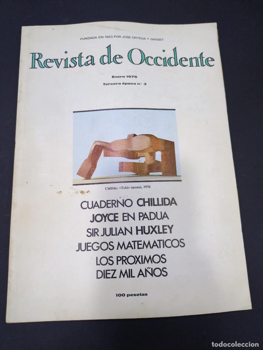 Libros: REVISTA DE OCCIDENTE ENERO 1976, Epoca N&ordm;3 - Foto 1