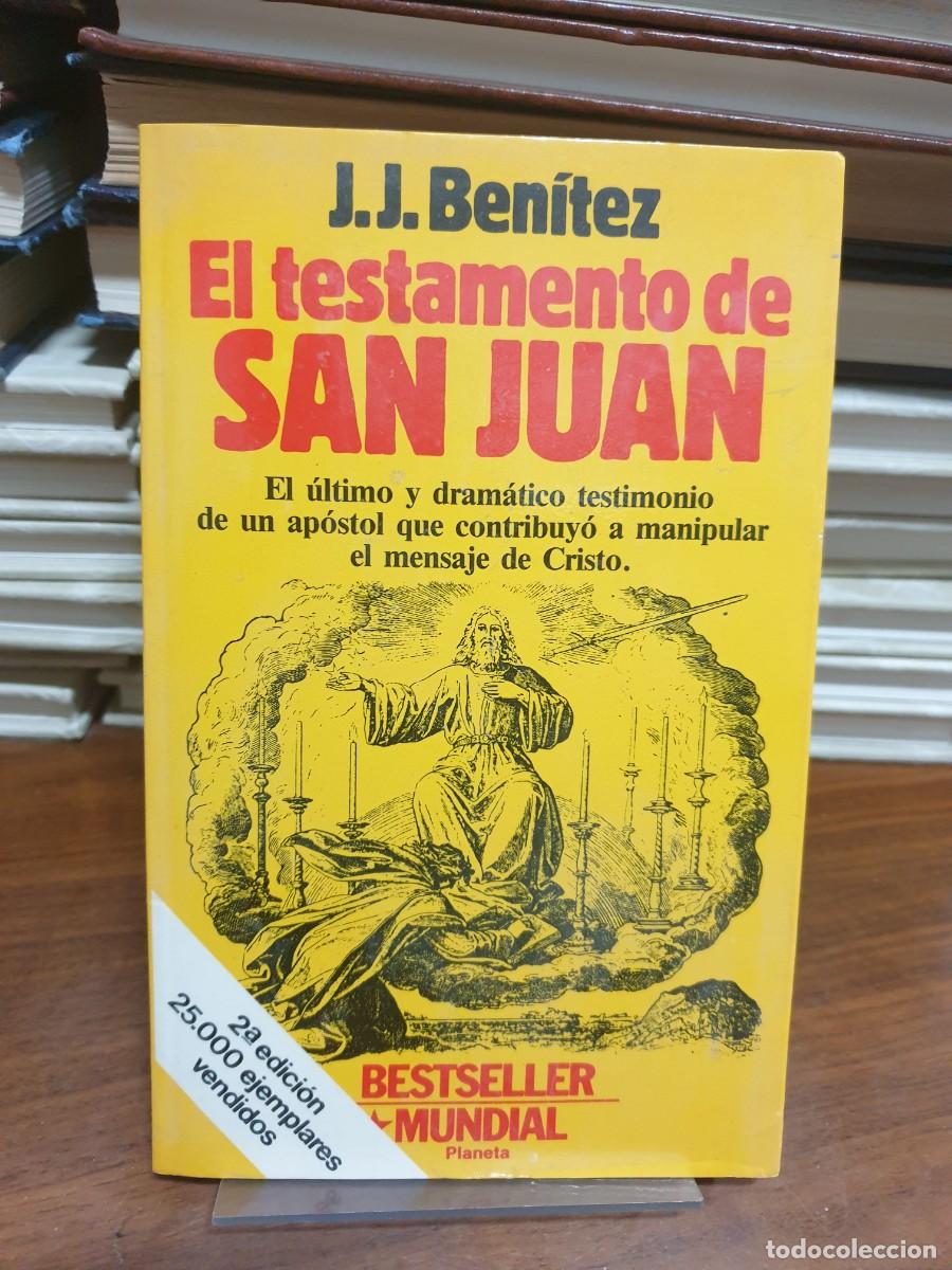 Libros: El testamento de San Juan J.J. Ben&iacute;tez Planeta - Foto 1