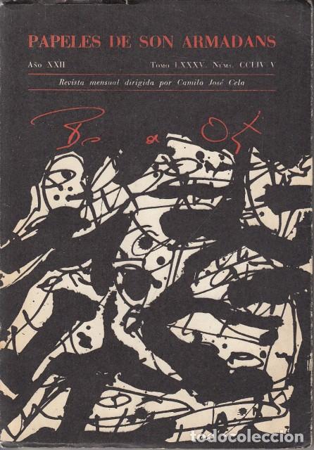 Libros: PAPELES DE SON ARMADAS. A&Ntilde;O XXII. TOMO LXXXV. N&ordm;CCLIV-V - CELA, CAMILO JOS&Eacute; (DIRIGIDA POR)