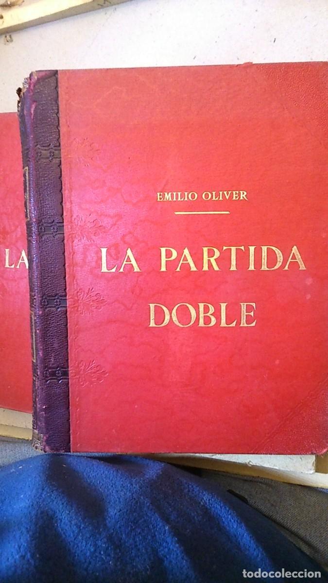 Libros: LA PARTIDA DOBLE, 2 TOMOS. CONTABILIDAD COMERCIAL. E.O.Casta&ntilde;er - Foto 1
