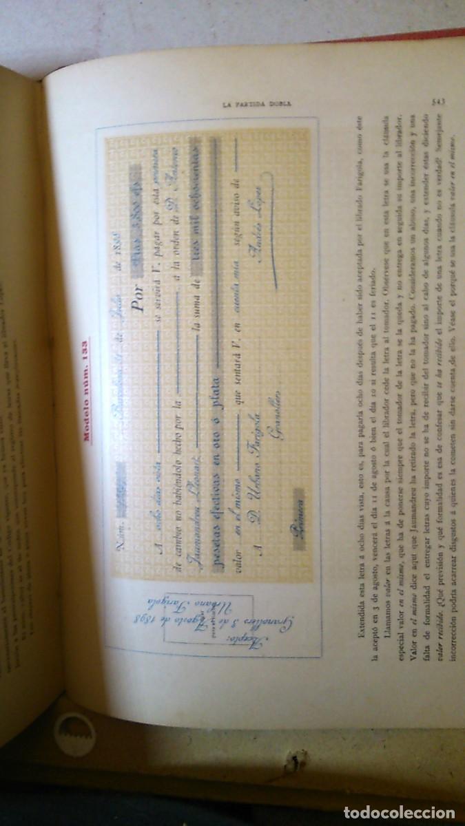 Libros: LA PARTIDA DOBLE, 2 TOMOS. CONTABILIDAD COMERCIAL. E.O.Casta&ntilde;er - Foto 13