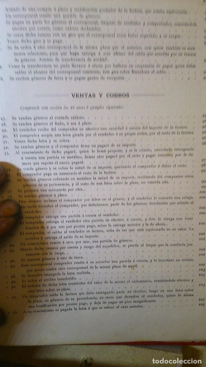 Libros: LA PARTIDA DOBLE, 2 TOMOS. CONTABILIDAD COMERCIAL. E.O.Casta&ntilde;er - Foto 27