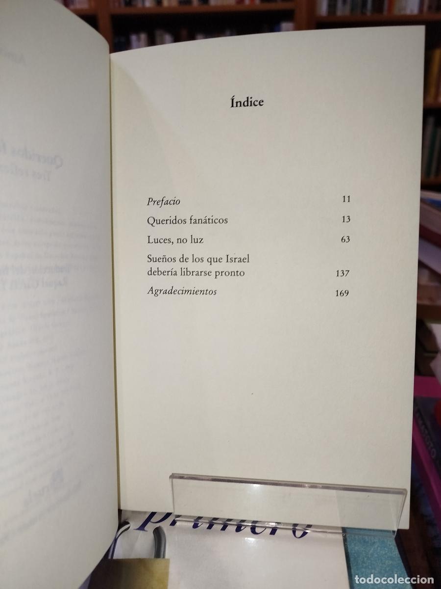 Libros: Queridos fan&aacute;ticos: tres reflexiones - Oz, Amos (1939-2018) - Foto 6