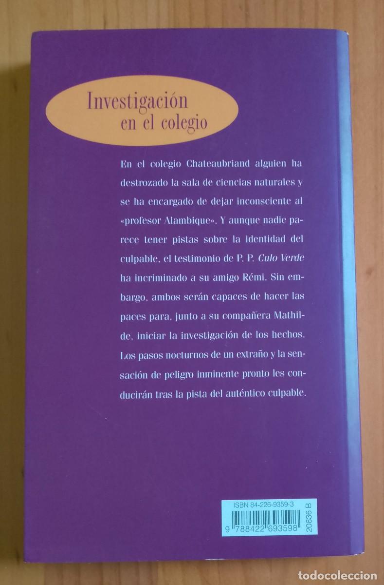 Libros: INVESTIGACI&Oacute;N EN EL COLEGIO - JEAN PHILIPPE ARROU VIGNOD - IMPECABLE - Foto 2