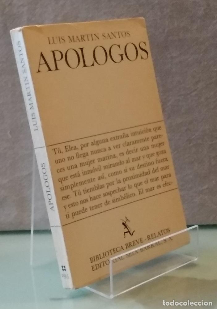 Libros: Ap&oacute;logos (primera edici&oacute;n) - Luis Mart&iacute;n Santos - Foto 1
