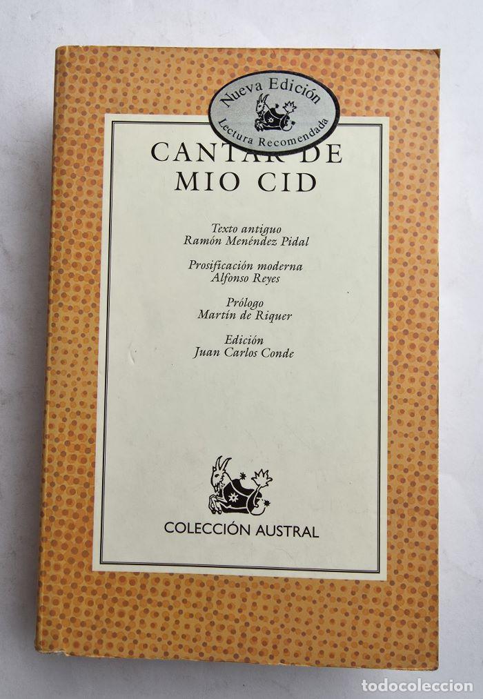 Libros: CANTAR DE MIO CID - An&oacute;nimo - Foto 1