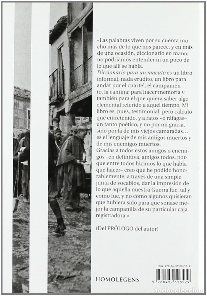 Libros: DICCIONARIO PARA UN MACUTO - Rafael Garc&iacute;a Serrano - Foto 2