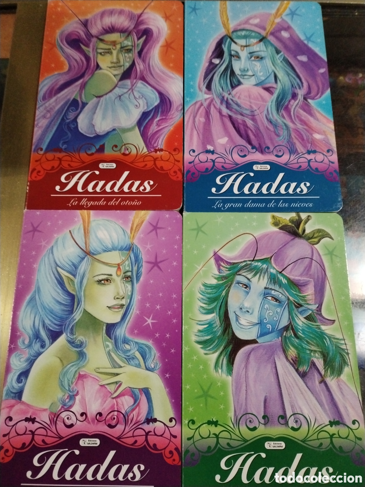 Libros: Colecci&oacute;n Historias de Hadas. Completa. Ediciones Salda&ntilde;a - Foto 1