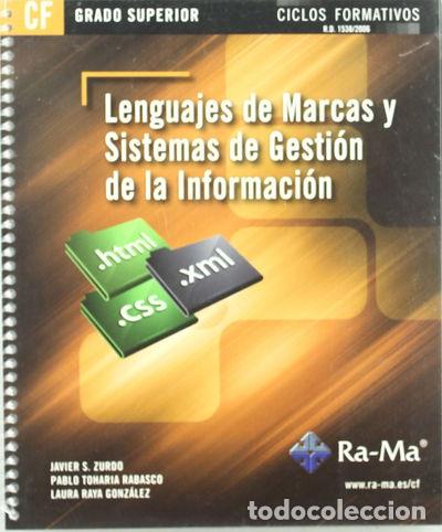 B&uuml;cher: Lenguajes de Marcas y sistemas de gesti&oacute;n de informaci&oacute;n- 9788499641010