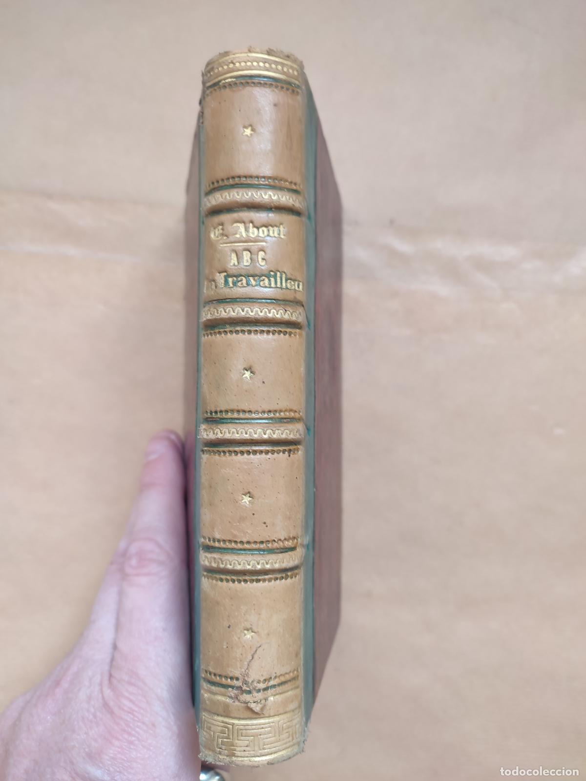 Libros: ABC DU TRAVAILLEUR. - Edmond About - Foto 2