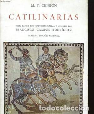 Libros: Catilinarias (bilingue) - Cicer&oacute;n Marco Tulio - Foto 1
