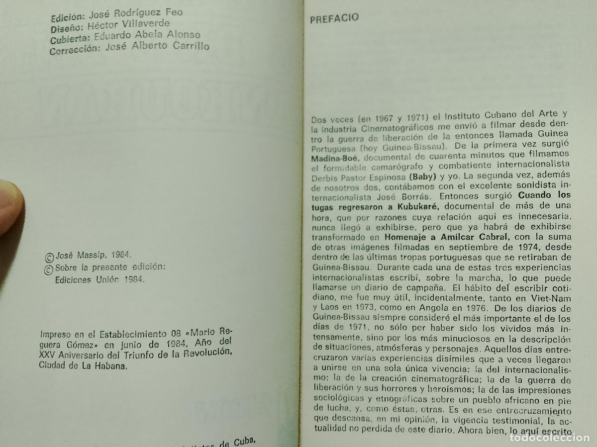 Libros: Jos&eacute; Massip: Los d&iacute;as del Kankouran (Ediciones Uni&oacute;n. 1984) - Foto 3