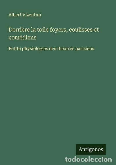Libros: Derri&egrave;re la toile foyers, coulisses et com&eacute;diens- 9783563046609