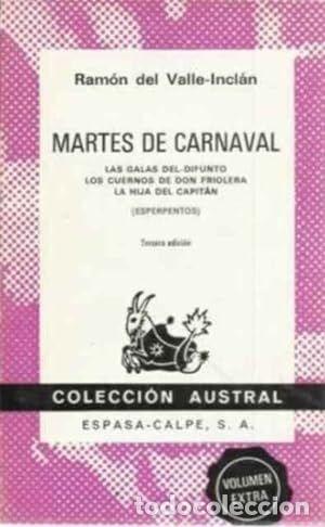 Libros: Martes de carnaval - Valle-Incl&aacute;n, Ram&oacute;n del