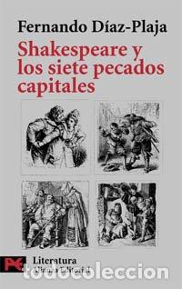 Libros: Shakespeare y los siete pecados capitales - D&iacute;az-Plaja, Fernando