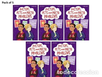 Libros: Posters, Pets and Pasta Problems and Eva and Alex - Pack of 5- 9781382052900