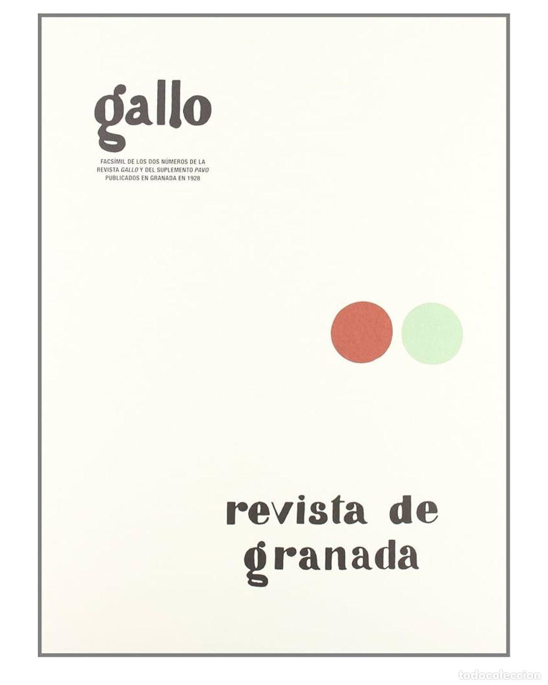 Libros: Gallo - Garc&iacute;a Lorca, Federico