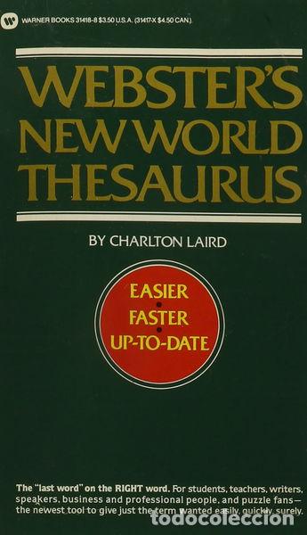 Libros: Websters New World Thesaurus- 9780139481260 - Foto 1