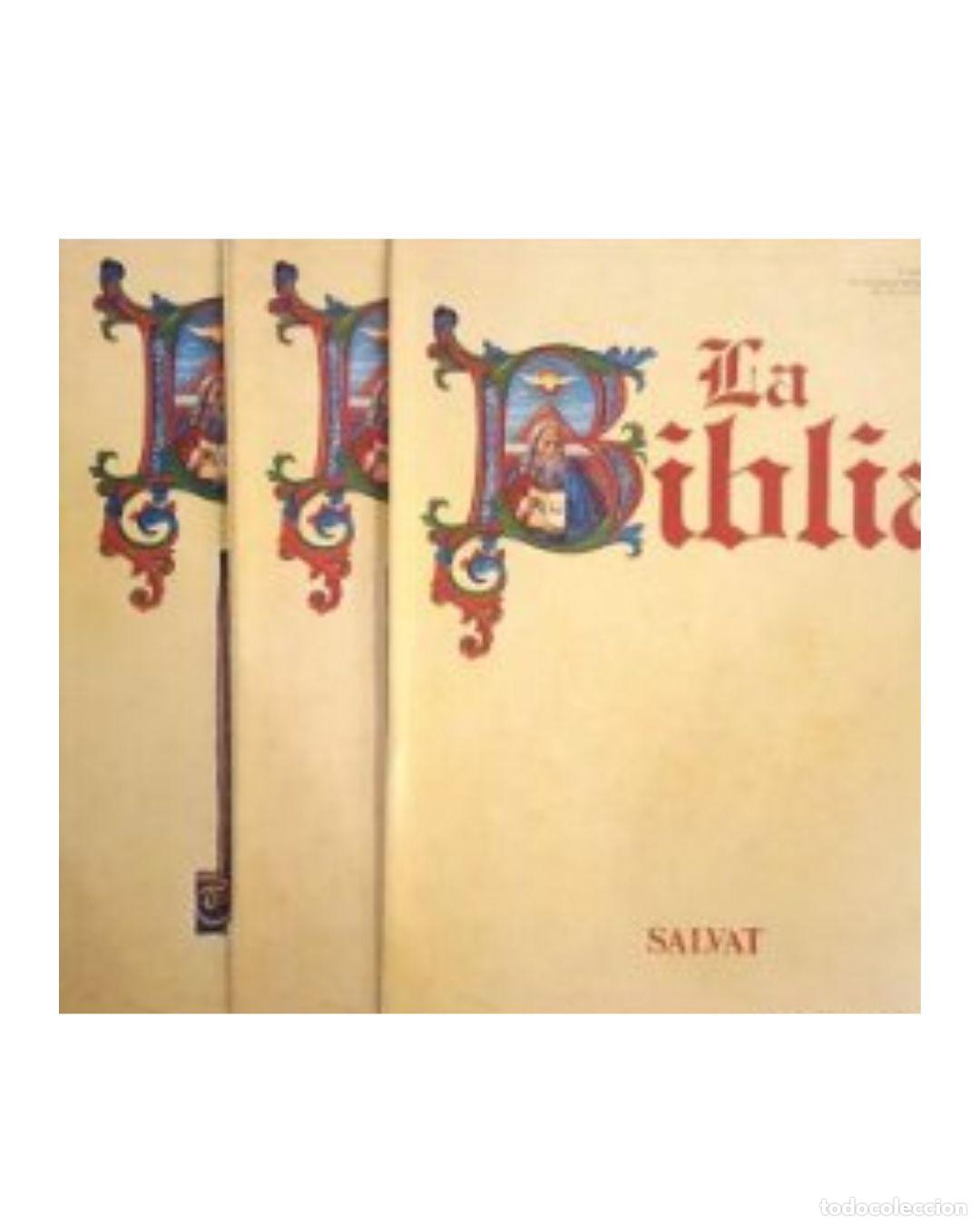 Libros: Fasc&iacute;culos de la Biblia, salvat, lote de 5. Num: 50, 16, 17, 19 y 37 - Biblia