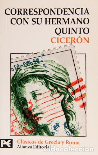 Libros: Correspondencia con su hermano Quinto - Cicer&oacute;n - Foto 1