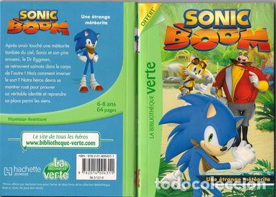 Libros: Sonic Boom: Une &eacute;trange m&eacute;t&eacute;orite- 9782014004311 - Foto 1